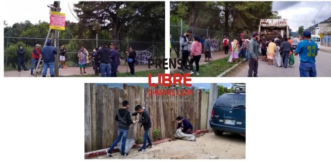 Realizan campaña de limpieza y concientización a no tirar basura en la calle