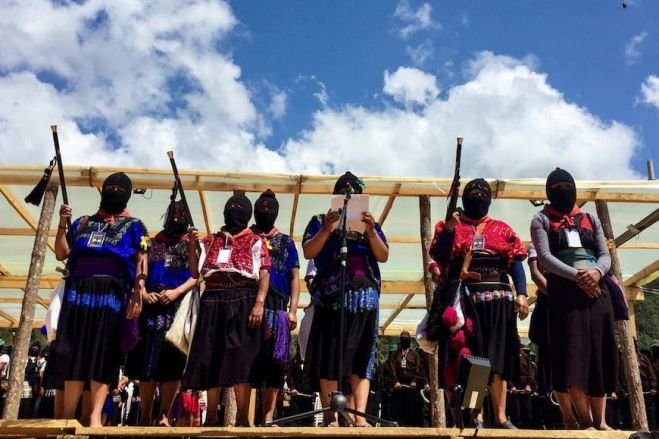 Mujeres zapatistas se unir&aacute;n al paro nacional "Un d&iacute;a sin mujeres" 