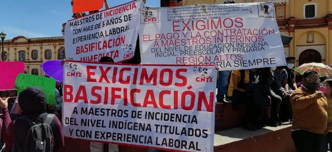 Maestros anuncian movilizaciones para el 24 y 25 de septiembre