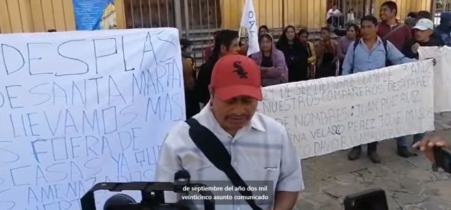 Desplazados de Chenalhó cumplen tres años sin retorno a sus hogares