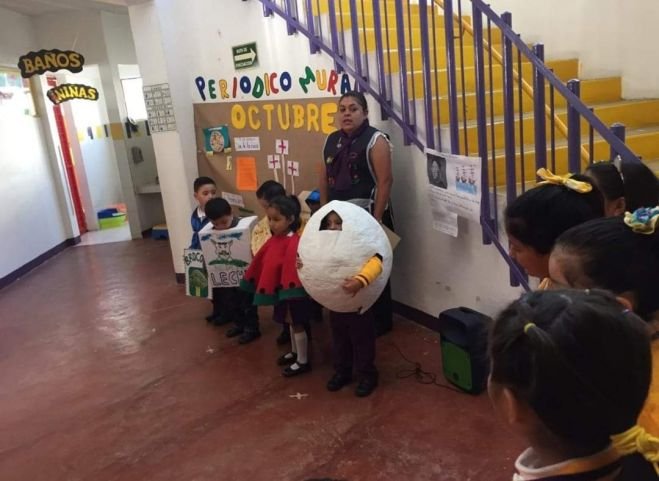 ALUMNOS Y ALUMNAS DEL COLEGIO FRAY BARTOLOM&Eacute; DE LAS CASAS, FESTEJARON DIA MUNDIAL DE LA SALUD