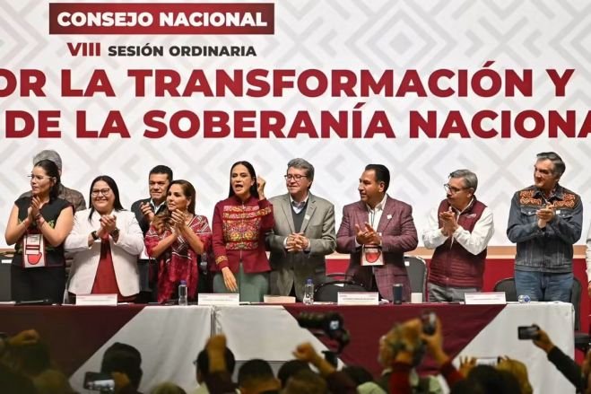 Eduardo Ramírez participa en la VIII Sesión Ordinaria del Consejo Nacional de Morena