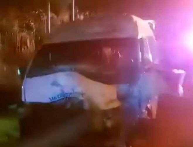 Choque Frontal deja varios heridos en la de cuota SCLC-Tuxtla