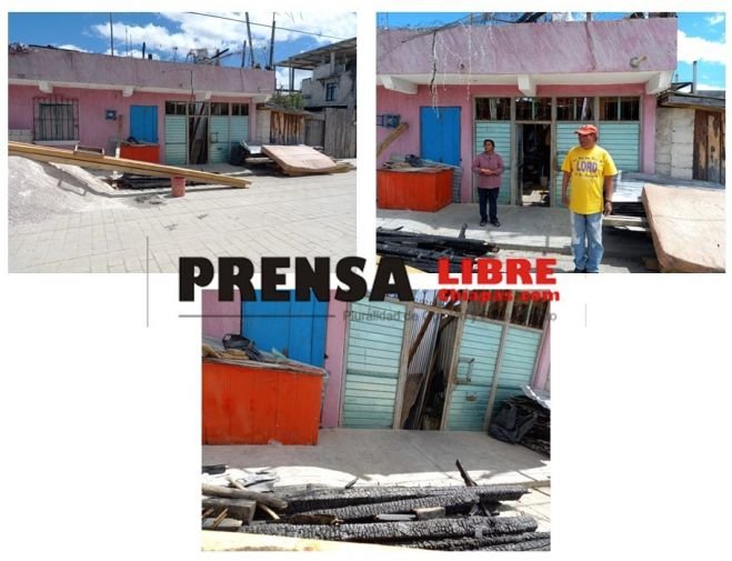 FAMILIA AFECTADA POR UN INCENDIO PODE SOLIDARIDAD DE LA CIUDADANÍA