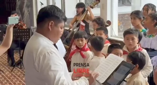 Concierto histórico une música clásica y lengua tseltal en San Cristóbal