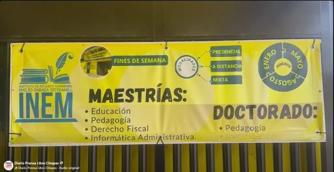 Abren inscripciones para posgrados en el Instituto de Estudios Superiores Emilio Rabasa Estebanell