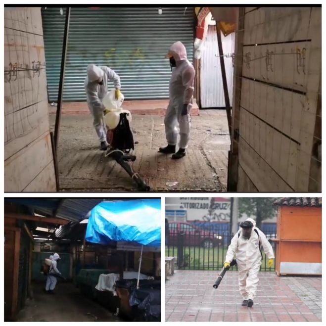 Sanitiza Ayuntamiento de San Crist&oacute;bal de Las Casas Mercado "Jos&eacute; Castillo Tielemans