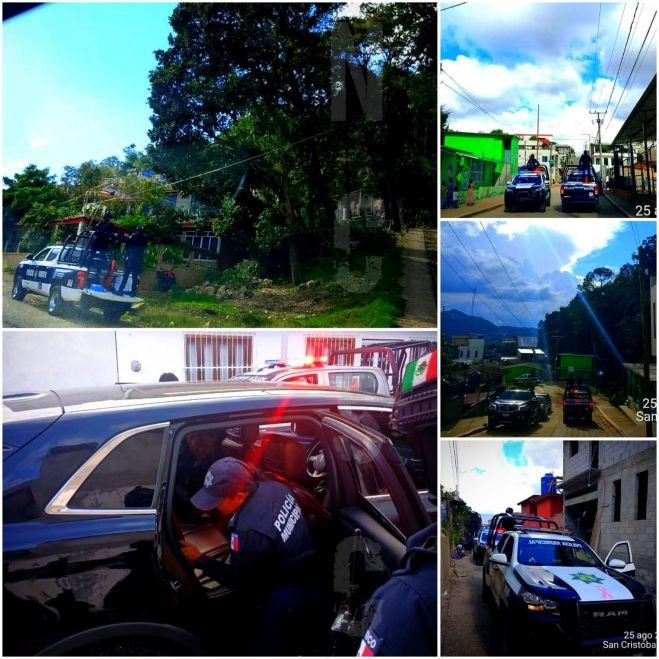 Realizan operativo de seguridad en San Antonio del Monte y zona norte de San Cristóbal