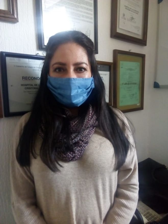 Sofía Carlota Aguilar, directora del Hospital de la Mujer