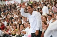 Asiste Eduardo Ram&iacute;rez al Tercer Informe del gobernador de Oaxaca, Salom&oacute;n Jara