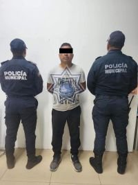 Polic&iacute;a Municipal detiene a sujeto se&ntilde;alado por presunto abuso sexual contra menor en San Crist&oacute;bal y lo pone a disposici&oacute;n
