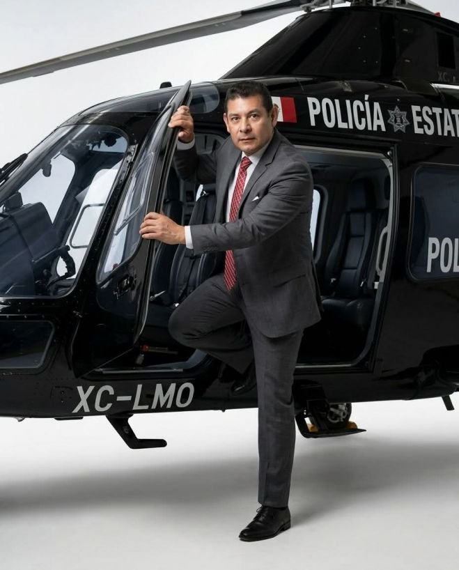 &ldquo;Para eso es&rdquo;: helic&oacute;pteros oficiales, opacidad y la austeridad que no despega en Puebla