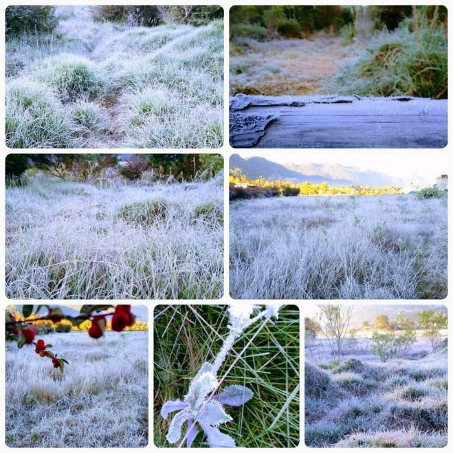 Este domingo la temperatura fue de 1 grado en el centro de la ciudad y menos 2 grados bajo cero en la periferia.