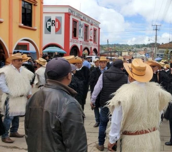 Personas desconocidas ingresan por la fuerza a la presidencia de Chamula