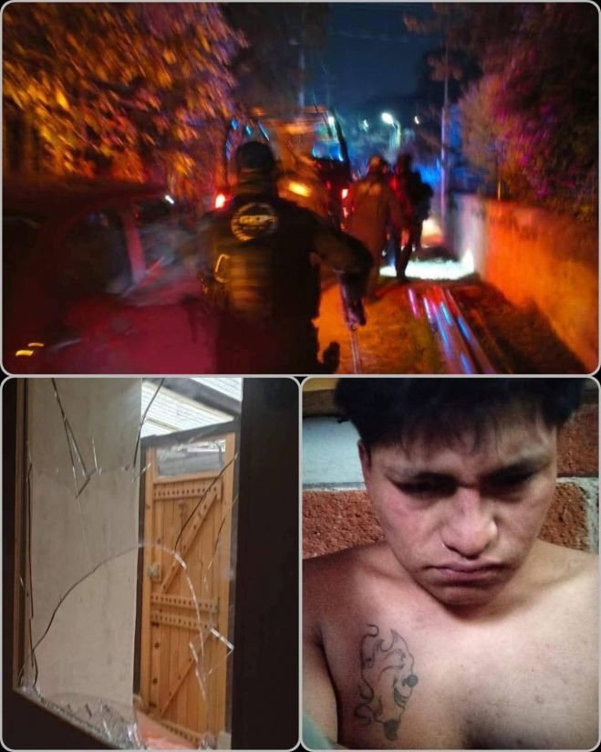 Detienen a presunto ladrón en Santa Anita Huitepec