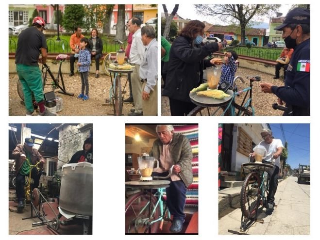 Crean bici maquinas ahorradoras de energía eléctrica 